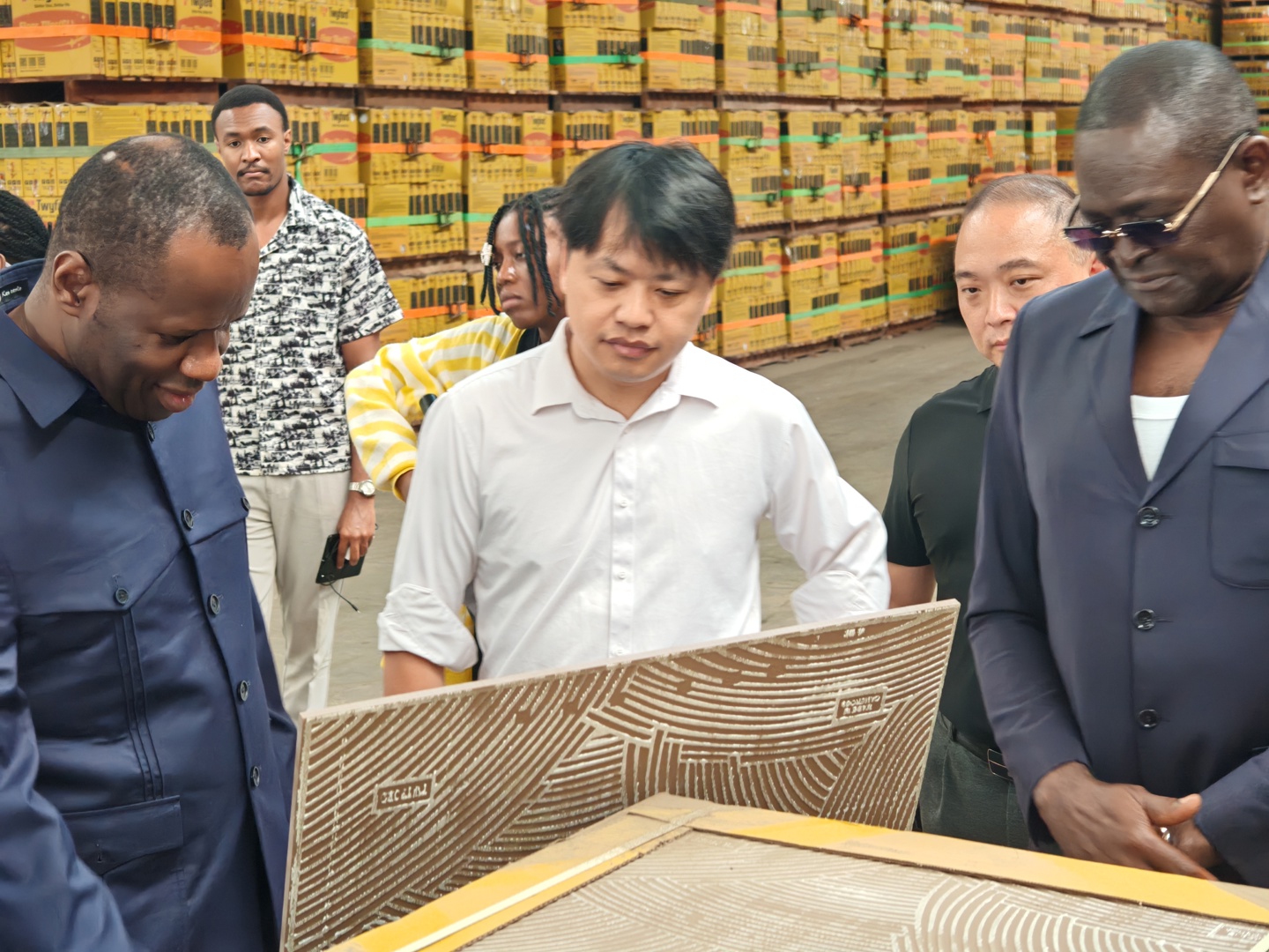 Governor of the BEAC Leads Delegation to Inspect Twyford International’s Cameroon Ceramic Factory
